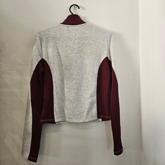 Veste Gris/Bordeaux - Jennyfer - Taille M