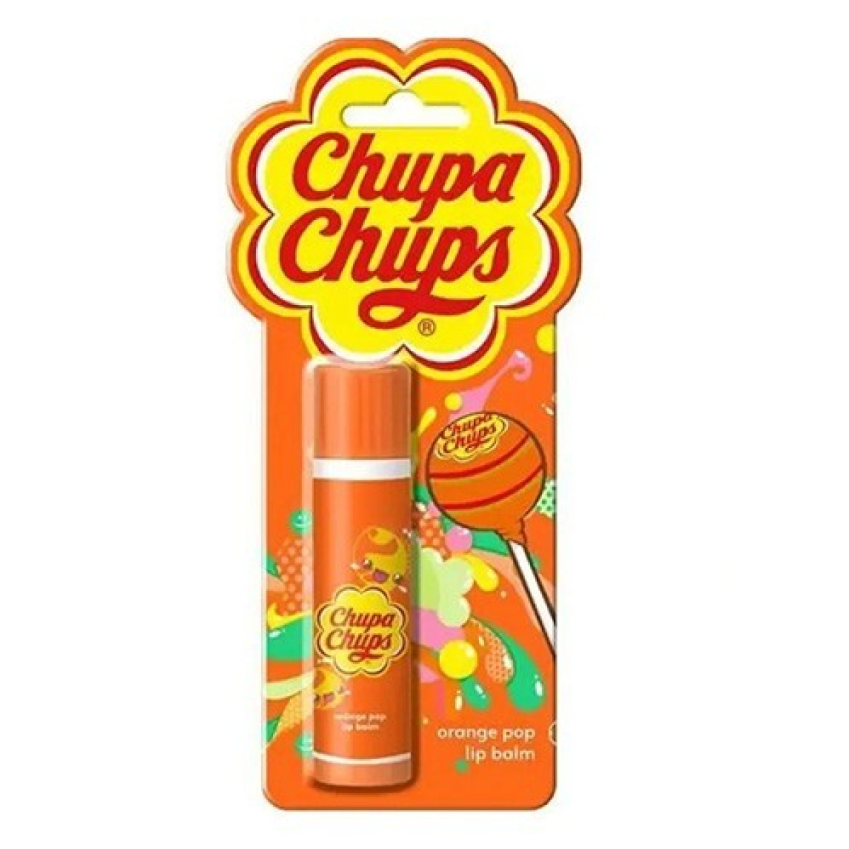 Chupa Chups - Orange Pop - Baume à lèvres