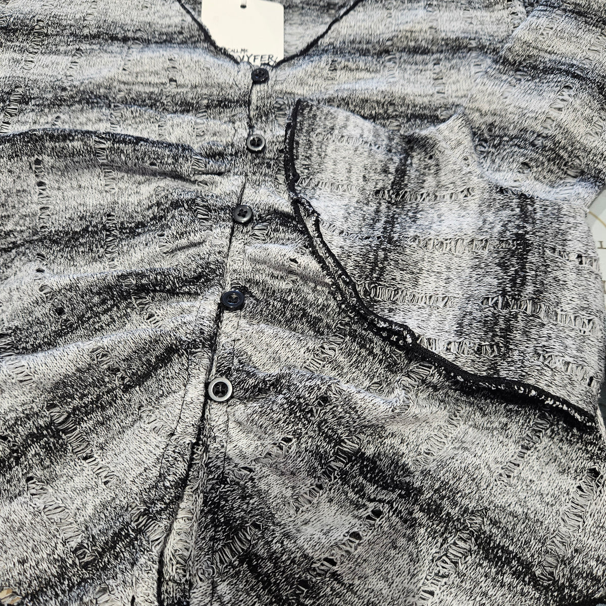 Gilet noir/gris - Jennyfer - Taille XS