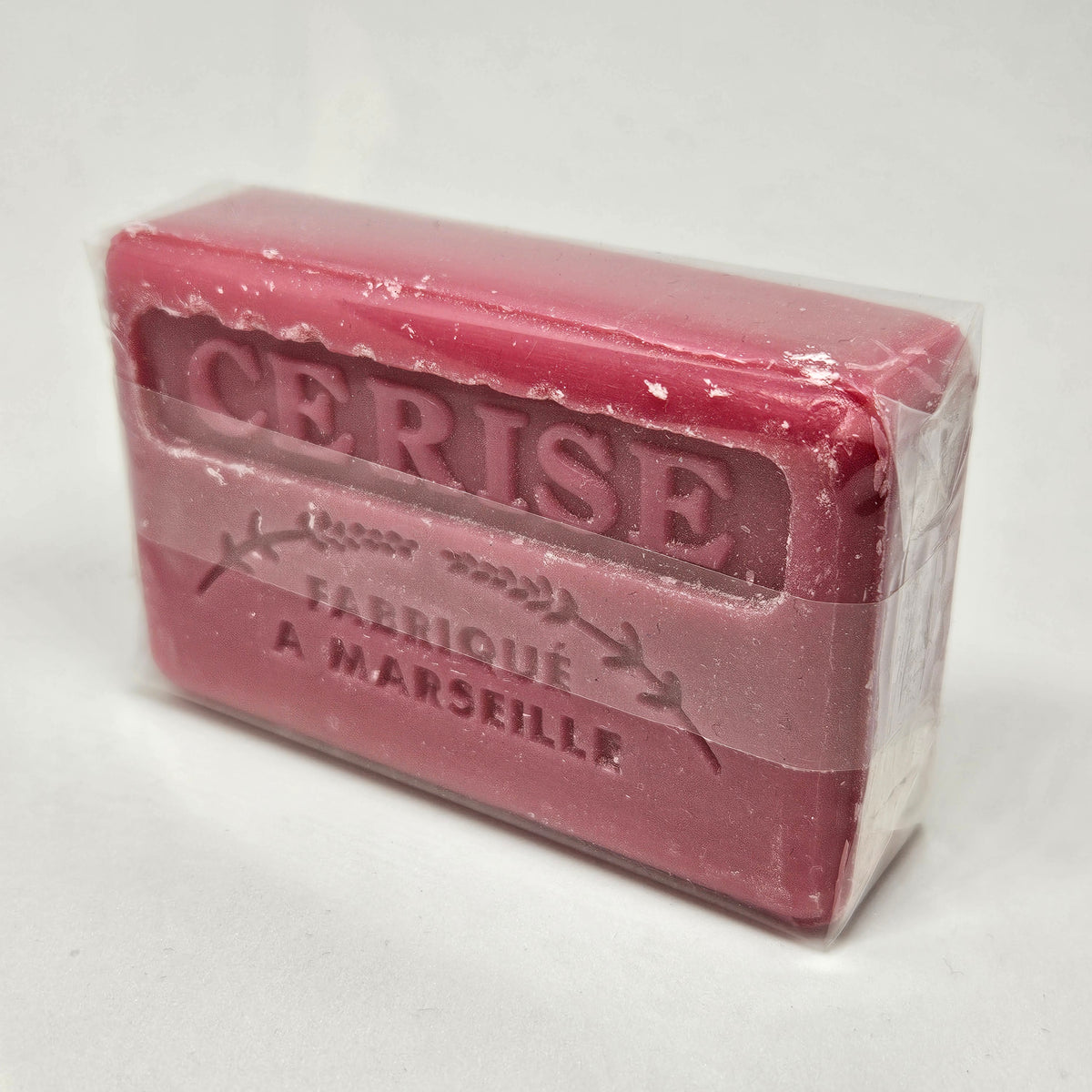 🍒 Savonnette marseillaise à la cerise – 125 g