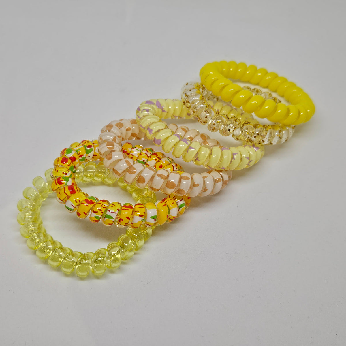 🎀 Élastiques ressort – Lot de 6