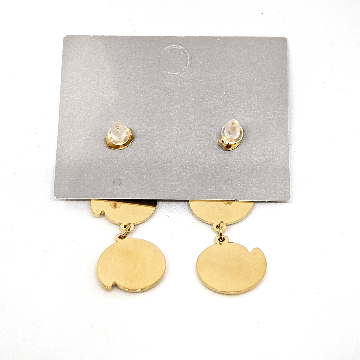 Boucles d’oreilles dorées – Spirales texturées ✨
