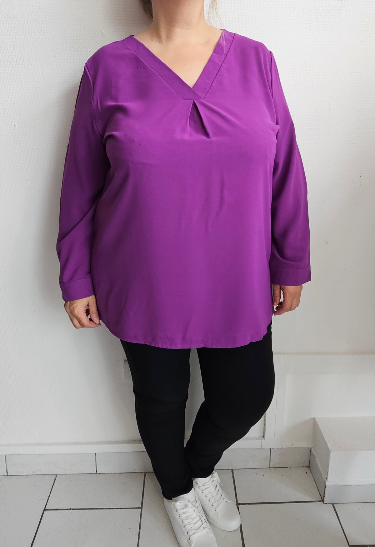 🖤 Blouse – Dos en dentelle