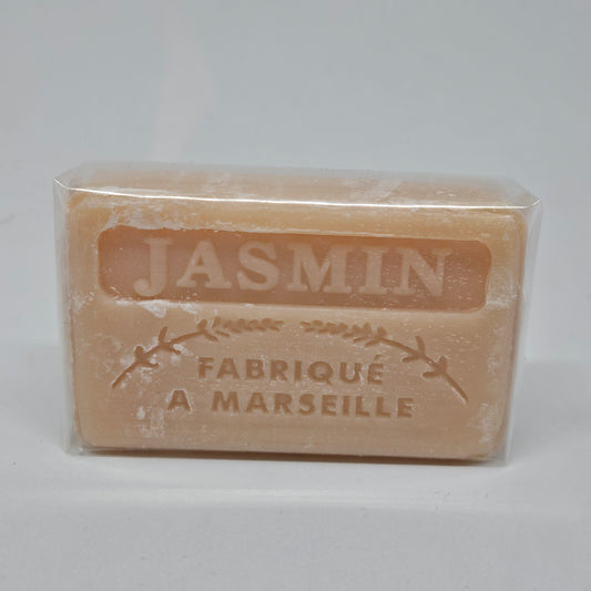 🐐 Savonnette marseillaise au lait de chèvre – Jasmin – 100 g 🧡