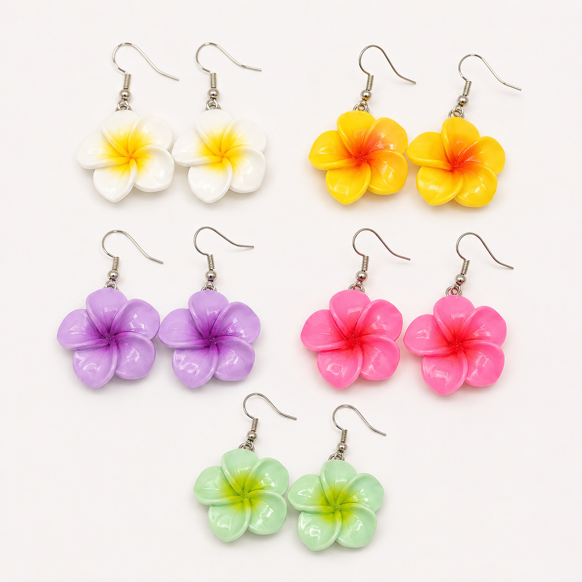 🌸 Boucles d’oreilles fleurs