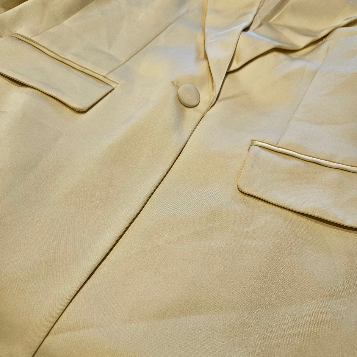 Blazer jaune pâle - Lulumary - Taille S