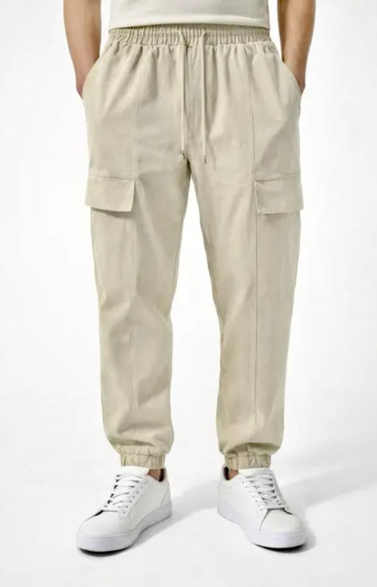 👖Pantalon cargo homme beige