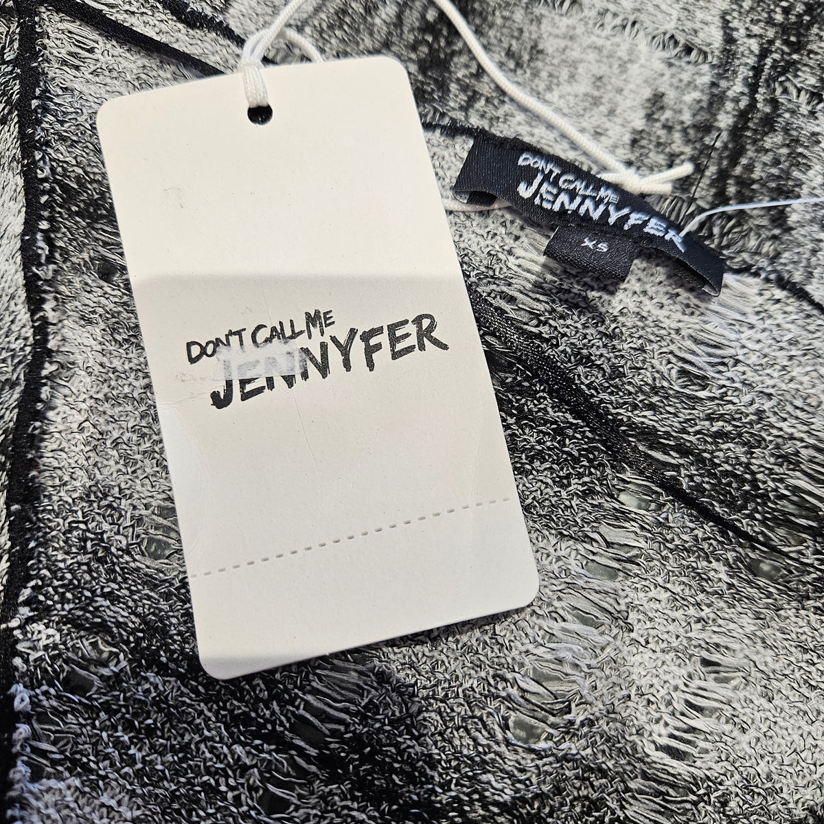 Gilet noir/gris - Jennyfer - Taille XS