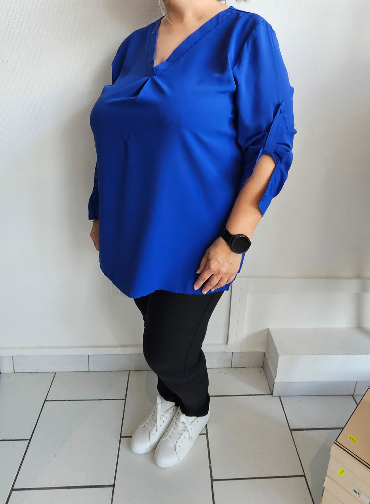🖤 Blouse – Dos en dentelle