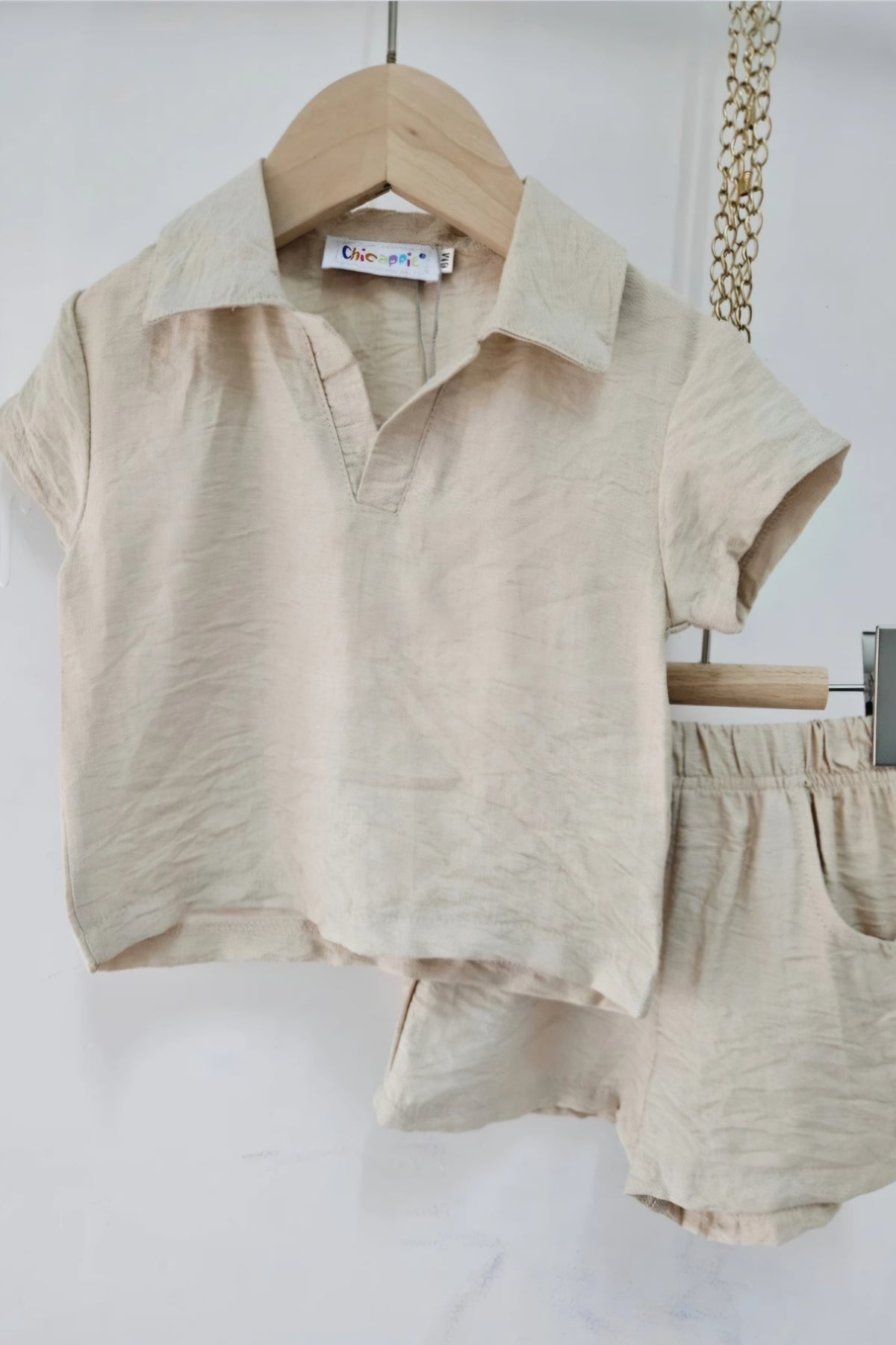 🤍 Ensemble gaufré – Haut & short