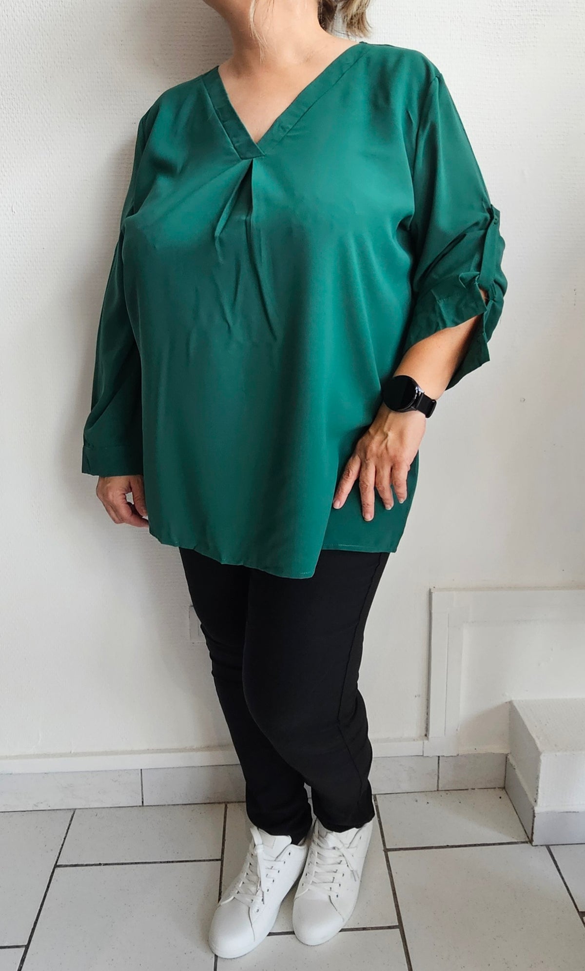 🖤 Blouse – Dos en dentelle