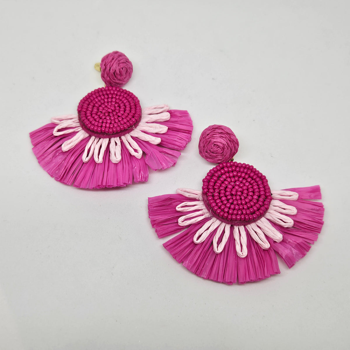 🌈 Boucles d’oreilles éventail
