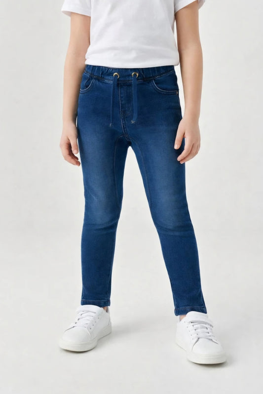 Jegging denim unisexe à taille élastique 👖
