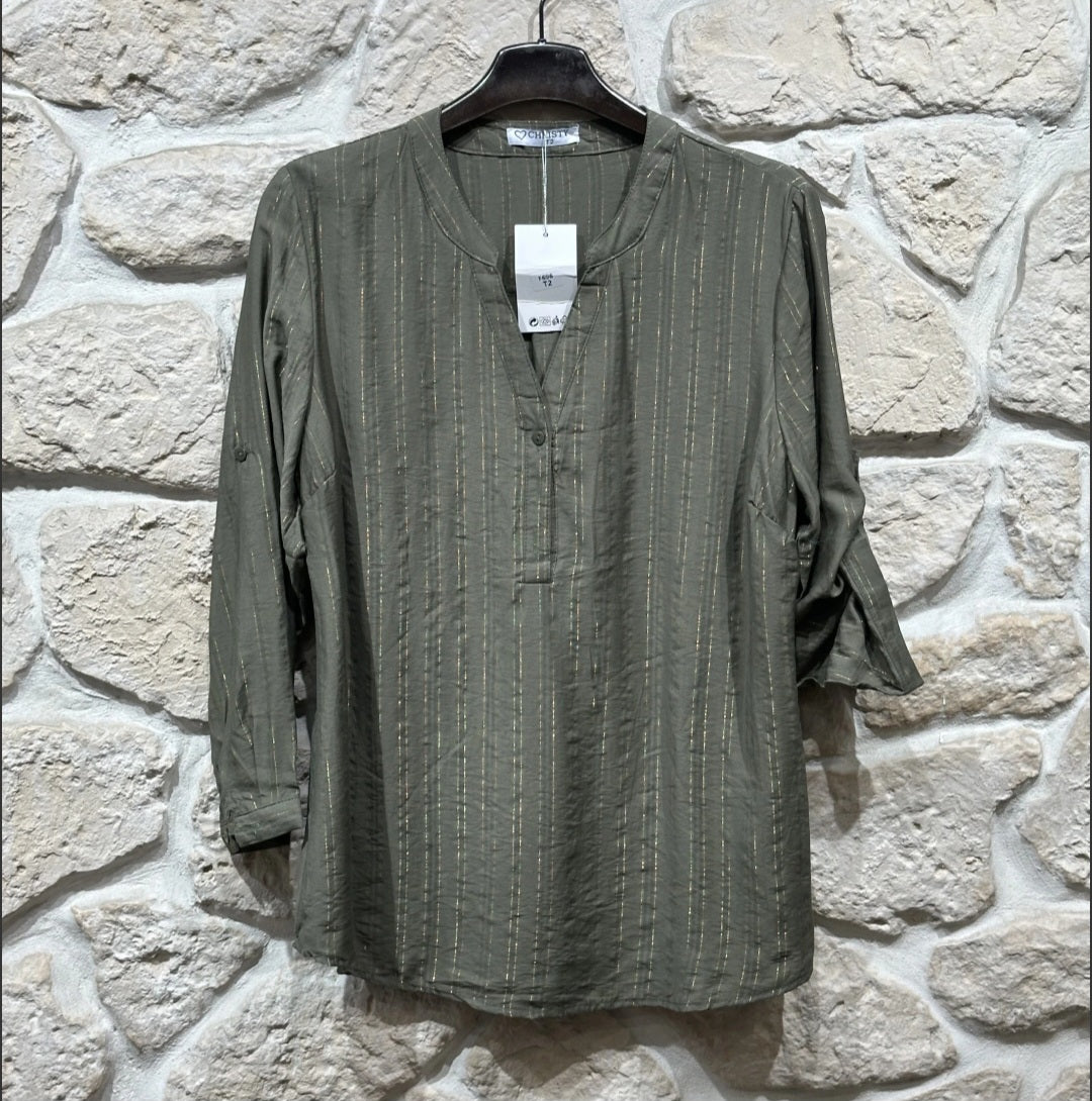 ✨ Blouse avec Lurex
