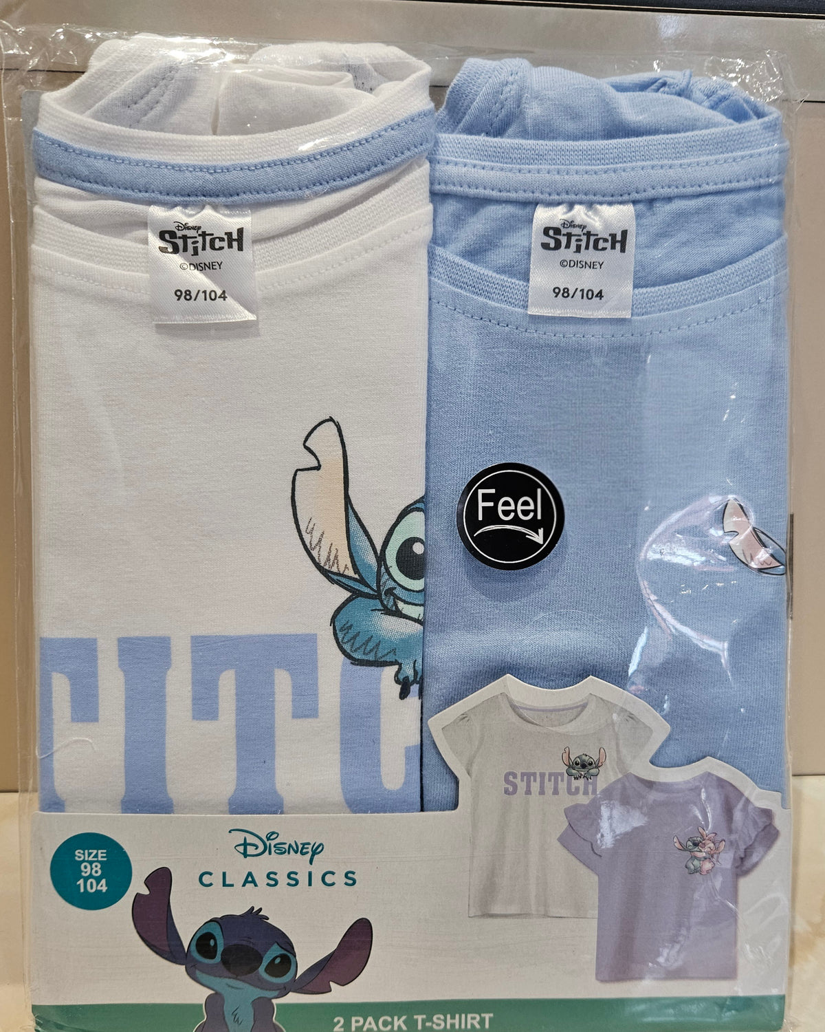 Tee-shirts Stitch - 3/4 ans