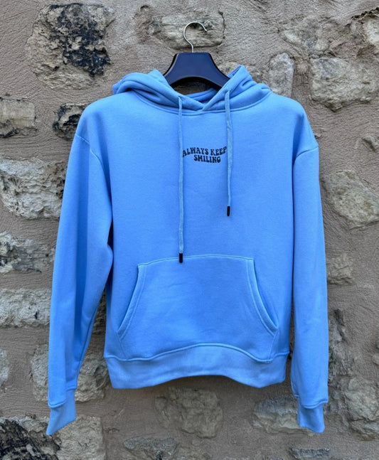 😁 Sweat homme - « Always Keep Smiling »