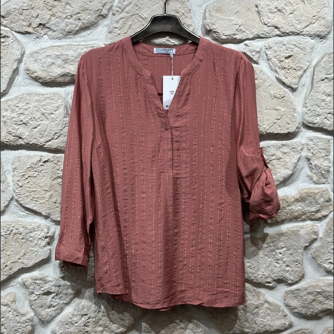 ✨ Blouse avec Lurex