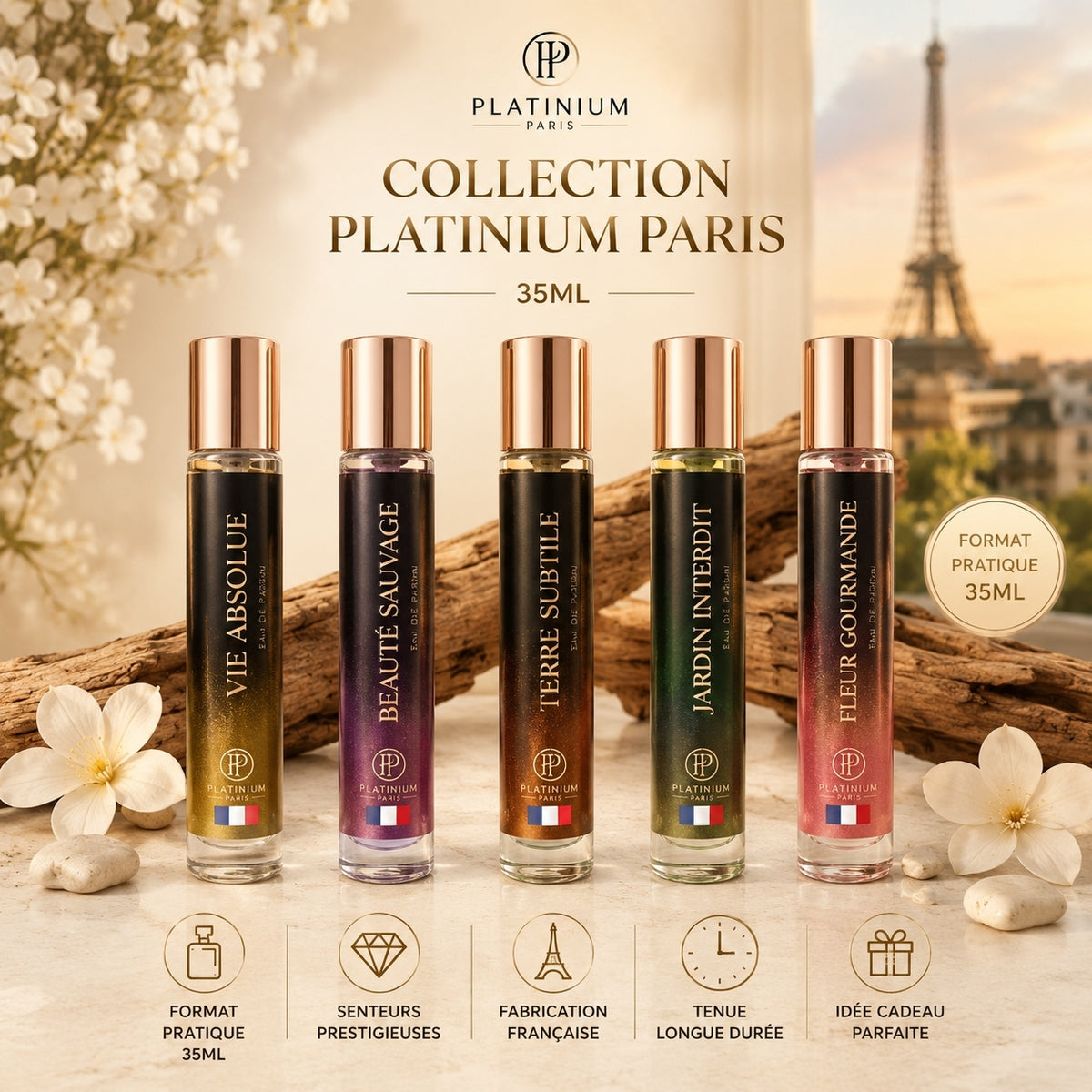 Collection Platinium – Eau de Parfum 35 ml ✨