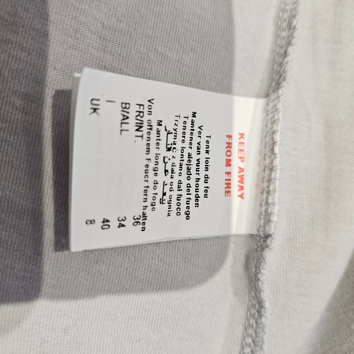 Tee-shirt gris - Etam - Taille S