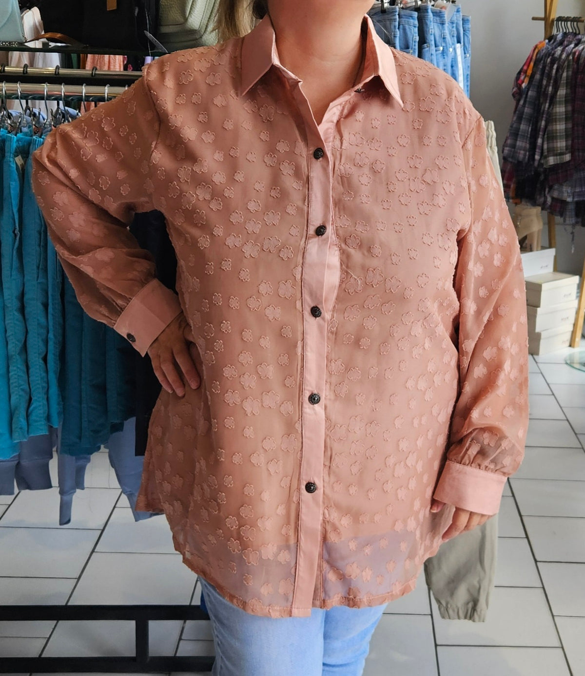 Chemise - Grande taille 🌸