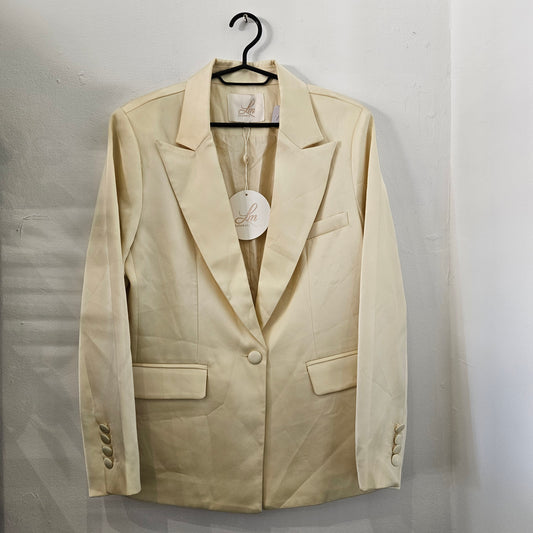 Blazer jaune pâle - Lulumary - Taille S