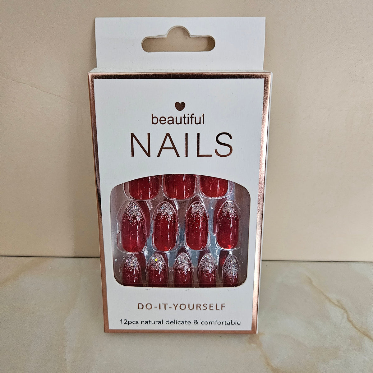 💅 Faux ongles à bout pailleté ✨