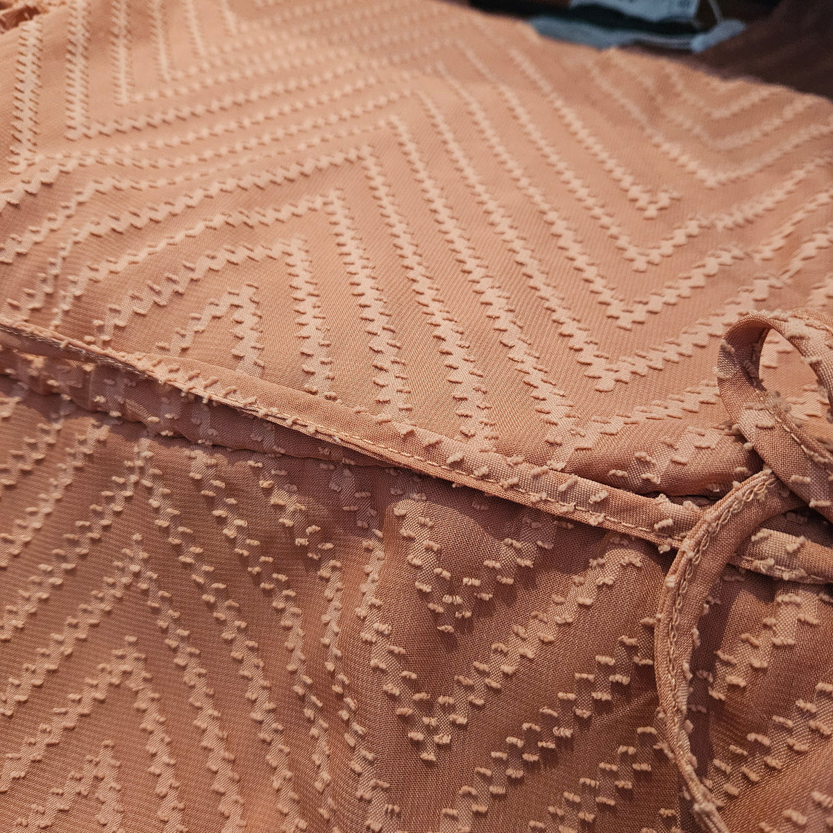 🌸 Robe Vila cache-cœur – Bois de rose – Taille 40