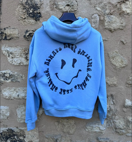 😁 Sweat homme - « Always Keep Smiling »