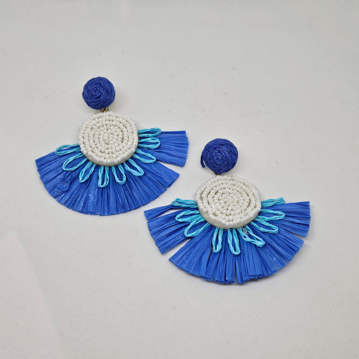 🌈 Boucles d’oreilles éventail